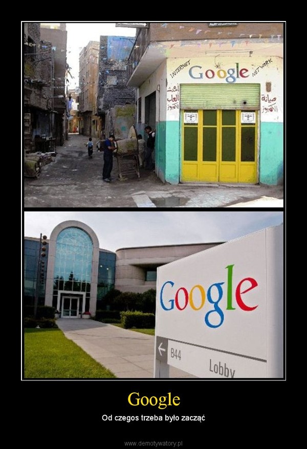 Google – Od czegos trzeba było zacząć 