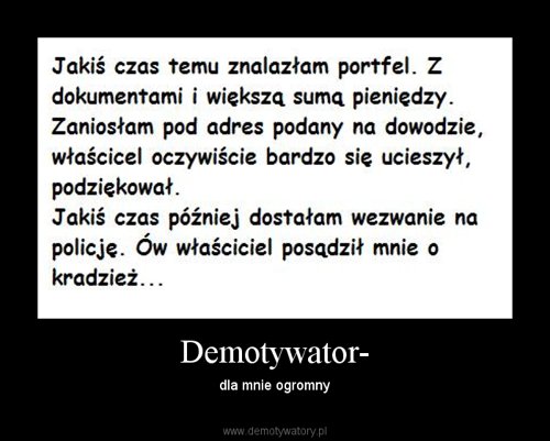 Demotywator-