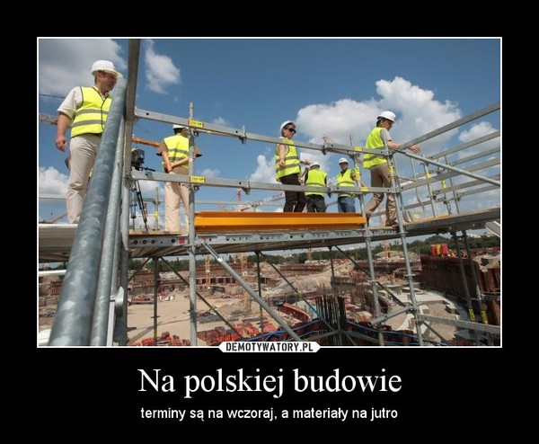 Na polskiej budowie