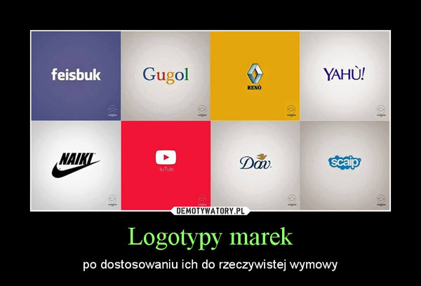 Logotypy marek