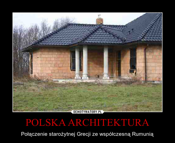 POLSKA ARCHITEKTURA