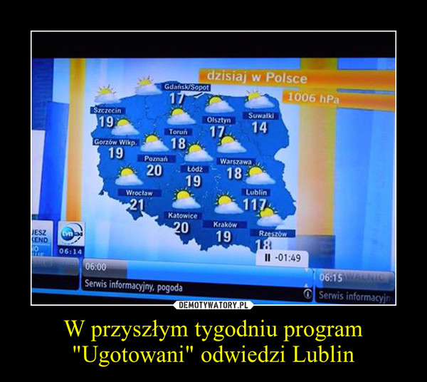 W przyszłym tygodniu program "Ugotowani" odwiedzi Lublin –  