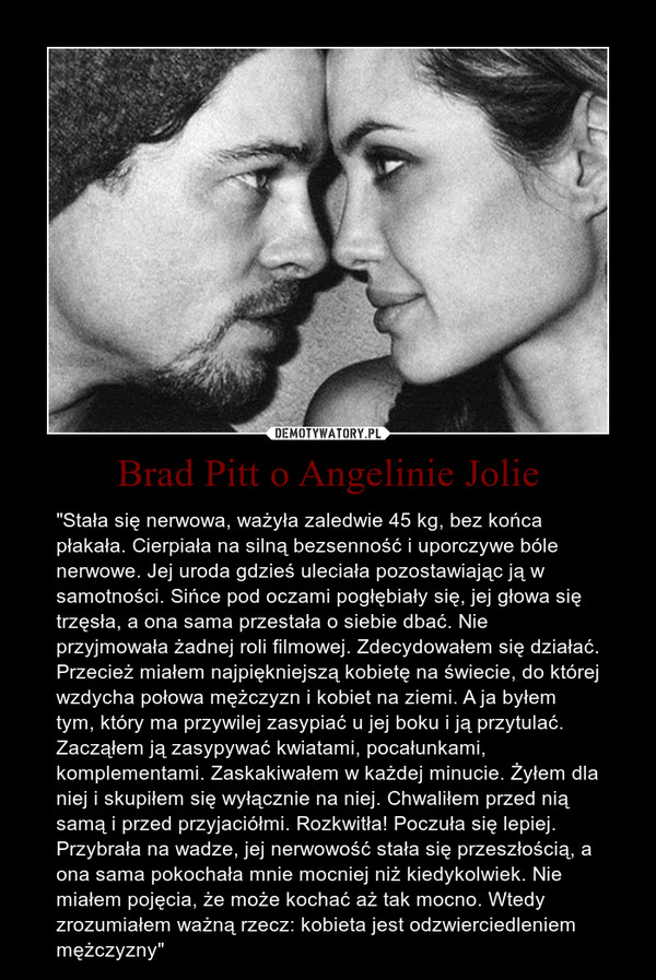 Brad Pitt o Angelinie Jolie
