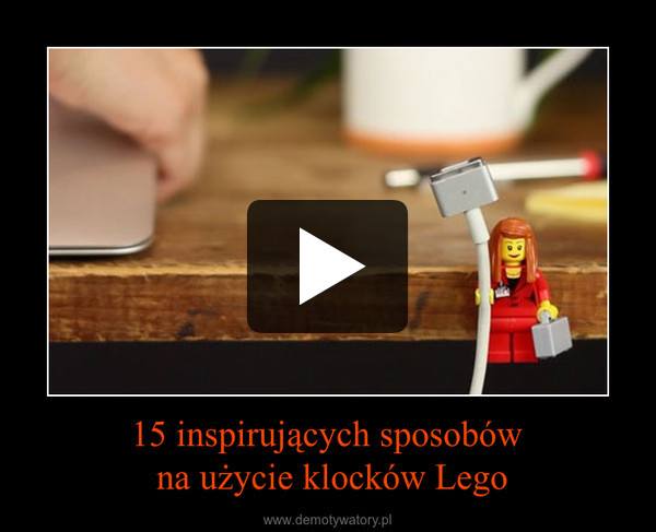 15 inspirujących sposobów na użycie klocków Lego –  