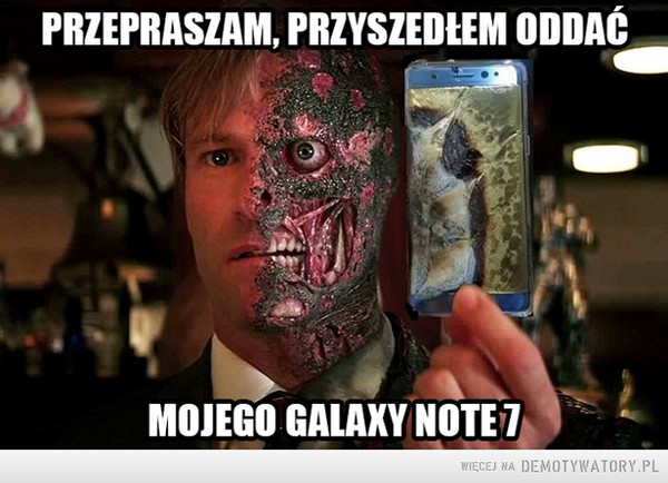 Samsung wycofał model Galaxy Note 7 z produkcji i sprzedaży –  