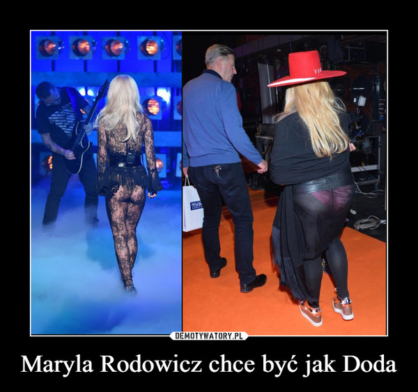 Maryla Rodowicz chce być jak Doda –  