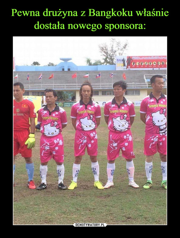 Pewna drużyna z Bangkoku właśnie dostała nowego sponsora:
