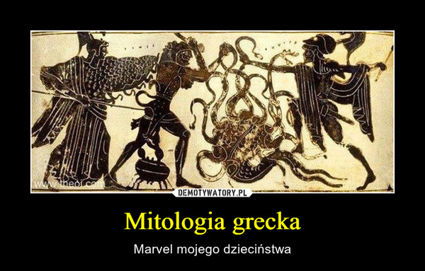 Mitologia grecka – Marvel mojego dzieciństwa 
