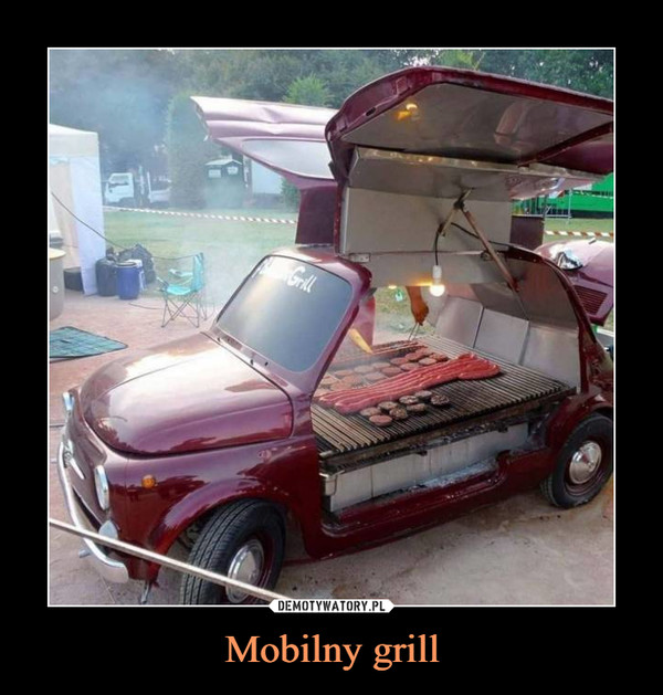 Mobilny grill