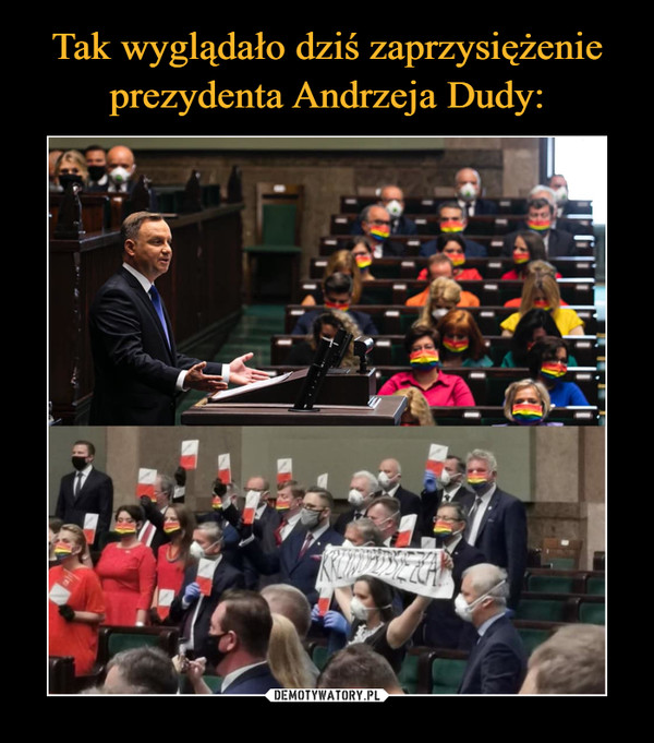 Tak wyglądało dziś zaprzysiężenie prezydenta Andrzeja Dudy: