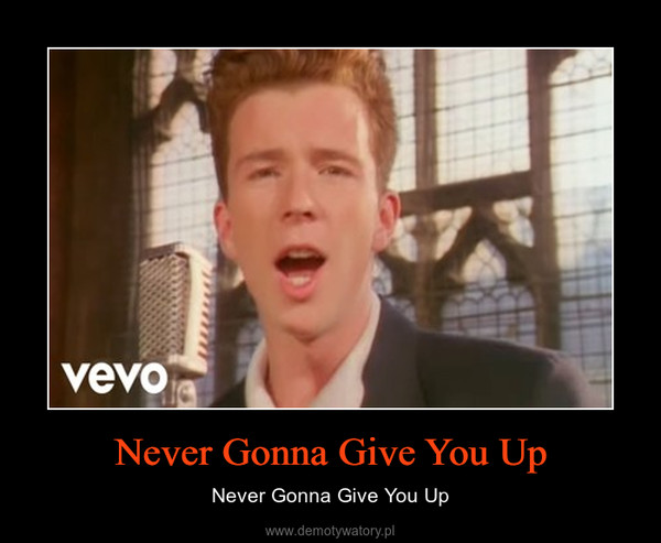 Never Gonna Give You Up – Never Gonna Give You Up 