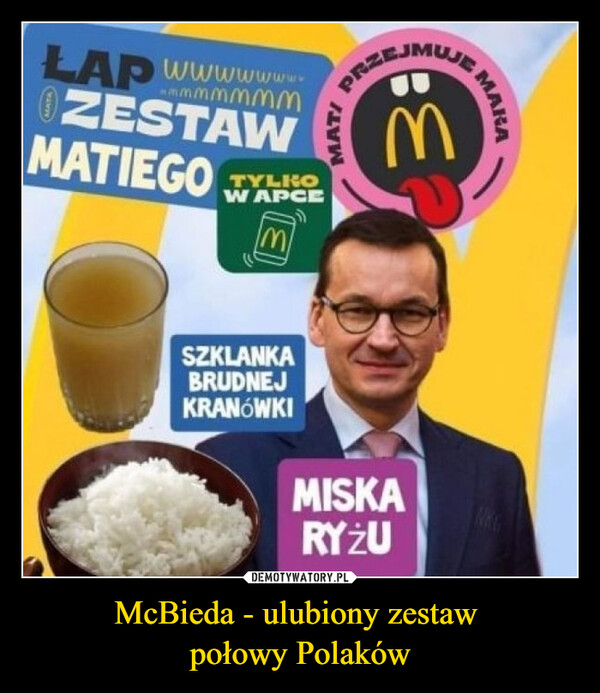 McBieda - ulubiony zestaw połowy Polaków –  