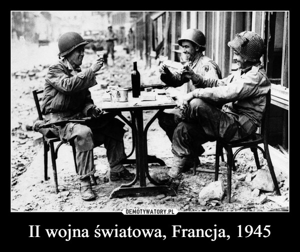 II wojna światowa, Francja, 1945