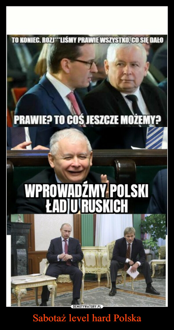 Sabotaż level hard Polska