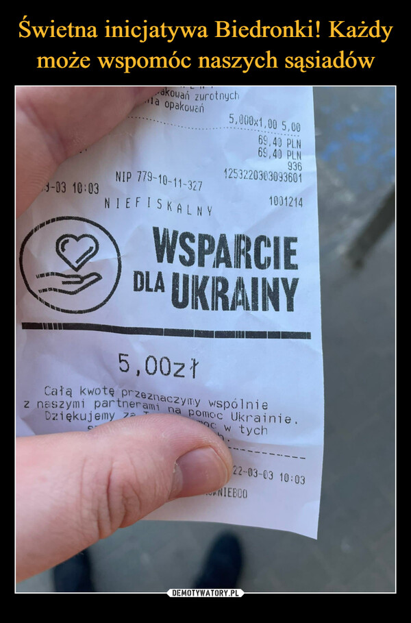  –  WSPARCIE DLA UKRAINY