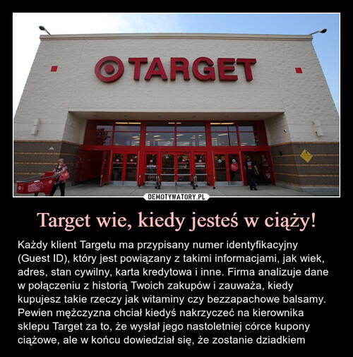 Target wie, kiedy jesteś w ciąży!