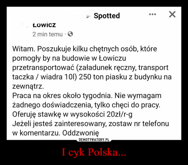 I cyk Polska...