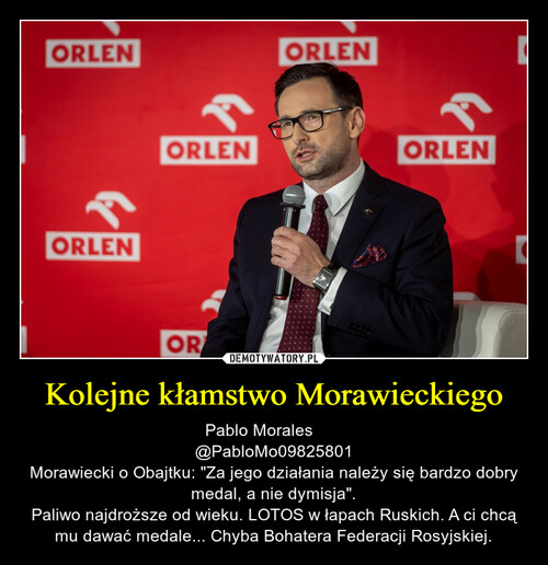 Kolejne kłamstwo Morawieckiego