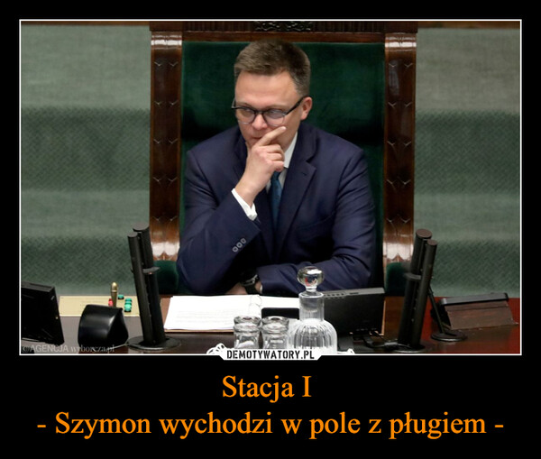 Stacja I - Szymon wychodzi w pole z pługiem - –  AGENCJA wyborcza.pl400000