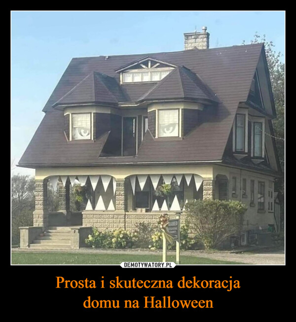 Prosta i skuteczna dekoracjadomu na Halloween –  C