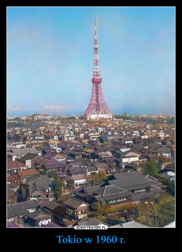 Tokio w 1960 r. –  